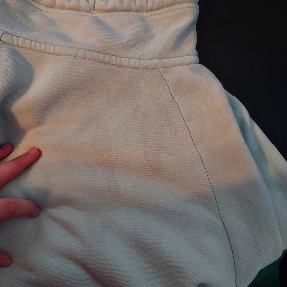 Nike Pullover Sweatshirt Womens Size Large Blue Long Sleeve 1/2 Zip Cowl Neck - Picture 10 of 16